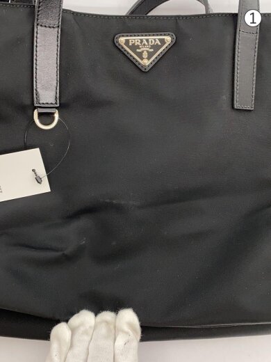 商品画像：トートバッグ/ナイロン/BLK 7