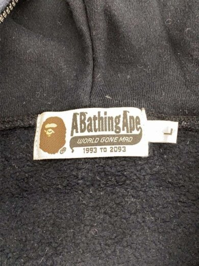 商品画像：パーカー/L/コットン/BLK/1920-182-001 3