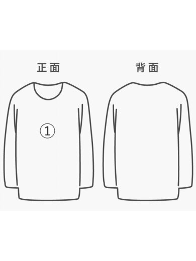 商品画像：スウェット/S/コットン/BLK 7