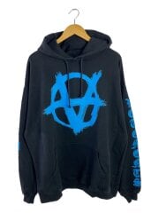 Double Anarchy Logo Hoodie/S/コットン/BLK/UA53HD340V