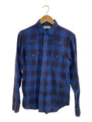 16AW/エディ期/長袖シャツ/S/コットン/NVY/チェック/UP53 2016 00482