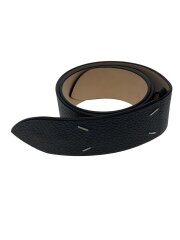 4ステッチ/サイズ70/ベルト/レザー/BLK/レディース