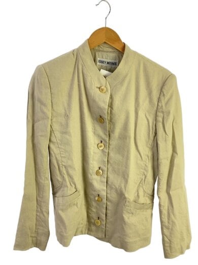 商品画像：ジャケット/M/リネン/BEG/無地/IM71-FD106 1