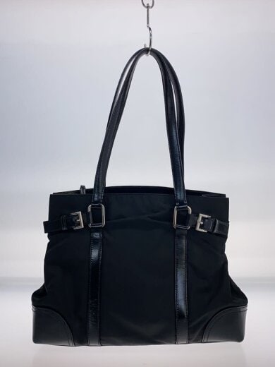 画像：PRADAナイロントートバッグ/ナイロン/BLK/無地/BR3118//3