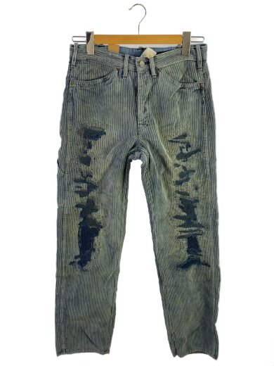 商品画像：Straight Fit Distressed Corduroy Trouser/28/コーデュロイ/IDG 1