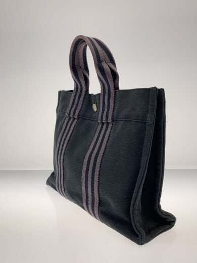 商品画像：ハンドバッグ/コットン/BLK/無地 2