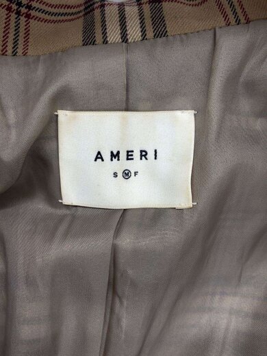 商品画像：パスコードテープチェックコート/M/ポリエステル/BEG/チェック/01920740550 3