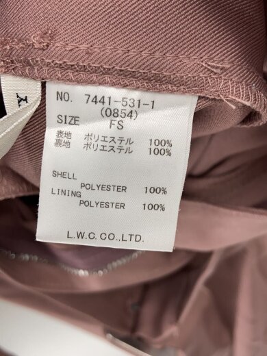 商品画像：オールインワン/FREE/ポリエステル/PNK/無地/7441-531-1 5