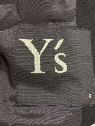 商品画像：ジャケット/1/ウール/BLK/無地/YV-J08-117 3