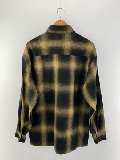 商品画像：長袖シャツ/L/アクリル/BEG/オンブレCK/2000 2