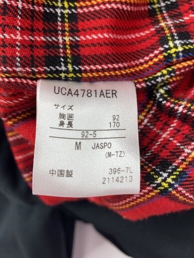 商品画像：ジャケット/M/ポリエステル/BLK/無地/UCA4781AER 4