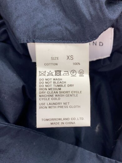 商品画像：テーラードジャケット/XS/コットン/NVY/63-07-21-07004 4