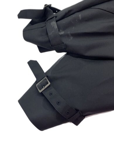 商品画像：トレンチコート/2/コットン/BLK/無地/AC21-001 4