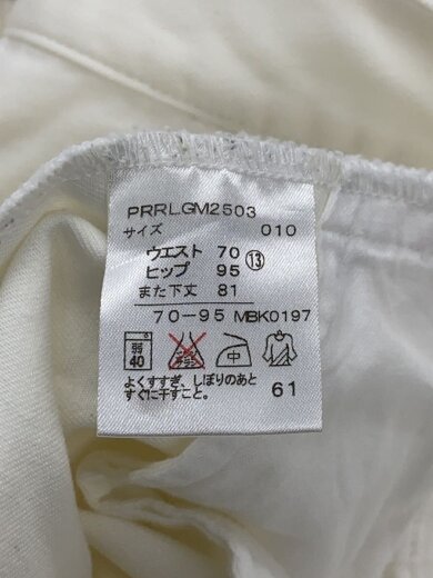 商品画像：ストレートパンツ/--/コットン/WHT 5