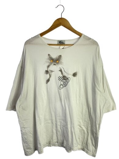 商品画像：猫/オーブ/Tシャツ/FREE/コットン/WHT 1