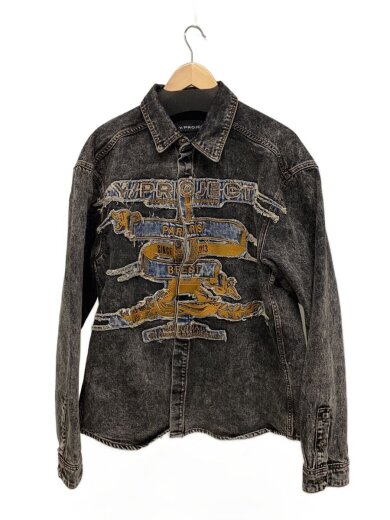 商品画像：paris best denim jacket/L/コットン/BLK 1
