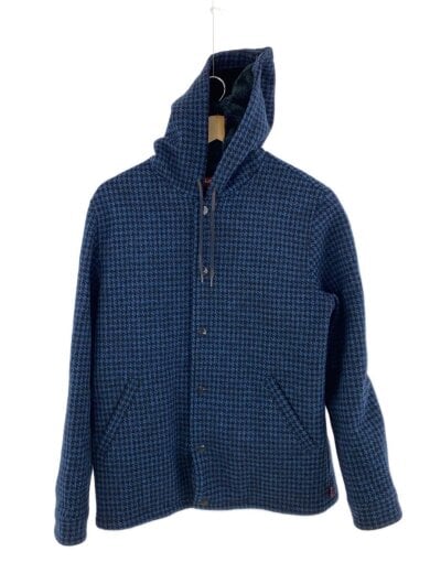 商品画像：Harris Tweed Hooded Coach Jacket/ジャケット/M/ウール/NVY 1