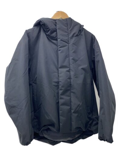 商品画像：洗える中綿フードジャケット/M/ポリエステル/BLK 1