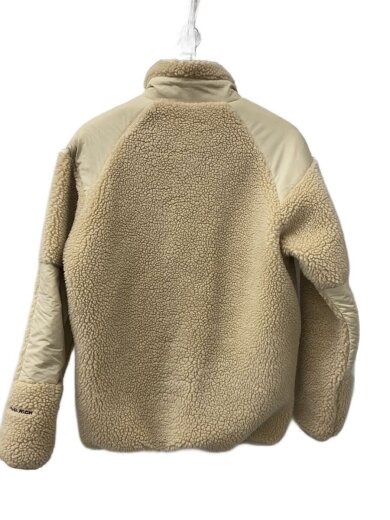 画像：WoolrichTERRA PILE FLEECE JACKET/フリースジャケット/S/ポリエステル/BEG/WJOU00352