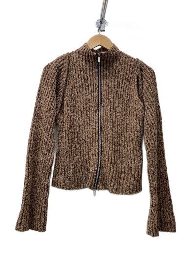 商品画像：Layered Bolero Knitwear/FREE/コットン/BRW/無地/21242365804 1