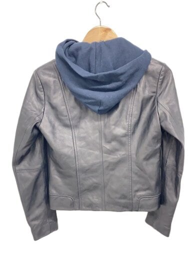 画像：INEDレザージャケット・ブルゾン/7/羊革/BLK/71-041433022