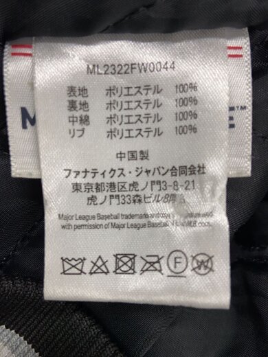 商品画像：スタジャン/L/ポリエステル/BLK/M2322FW0044 4