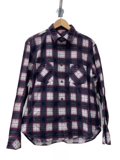 商品画像：09AW/長袖シャツ/3/コットン/BLK/チェック/NNS-F903 1