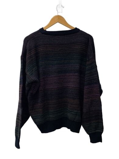 商品画像：unionpier/ニット・セーター(厚手)/L/アクリル/BLK/総柄 2