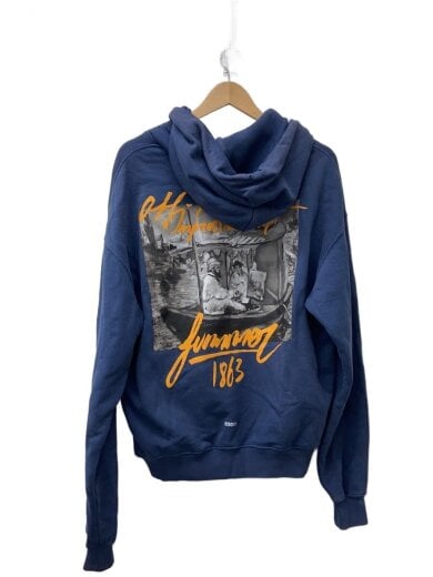 商品画像：パーカー/M/コットン/NVY/プリント/OMBB037R19B97009 2