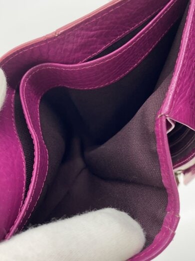 商品画像：2つ折り財布/レザー/PUP/無地/レディース 5