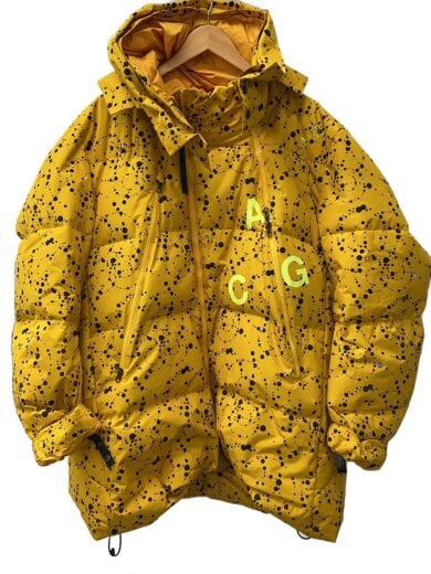 商品画像：ACG Down Fill Parka/XL/ポリエステル/YLW/総柄/AQ3517-752 1