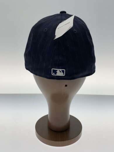 商品画像：キャップ/7 1/4/コットン/NVY/無地/メンズ 3