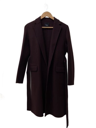 商品画像：バーガンディ ロングコート/New Divide GC Belt Coat B/S/ウール/BRD 1