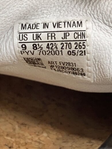 商品画像：ローカットスニーカー_FV2831/27cm/WHT 5