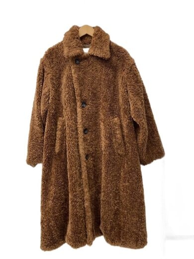 商品画像：THEAD+/テディベアコート/ステンカラーコート/36/ポリエステル/BRW/70002031 1