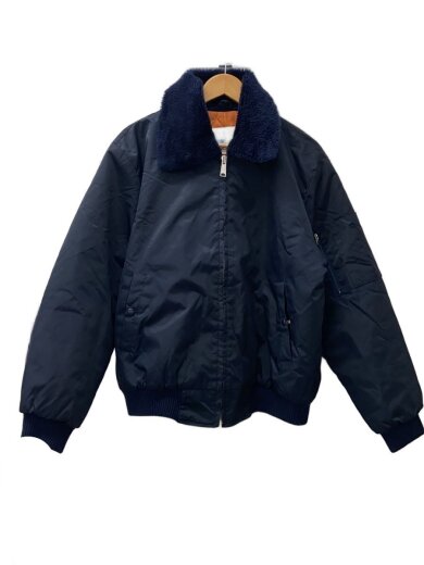 商品画像：ジャケット/L/ナイロン/NVY/無地/51-14639 1