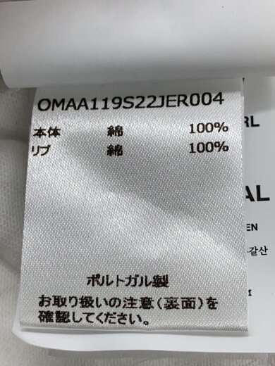 商品画像：Tシャツ/M/コットン/WHT/OMAA119S22JER004 5