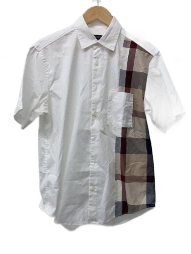 商品画像：半袖シャツ/M/コットン/WHT/無地/51M24-524-02 1