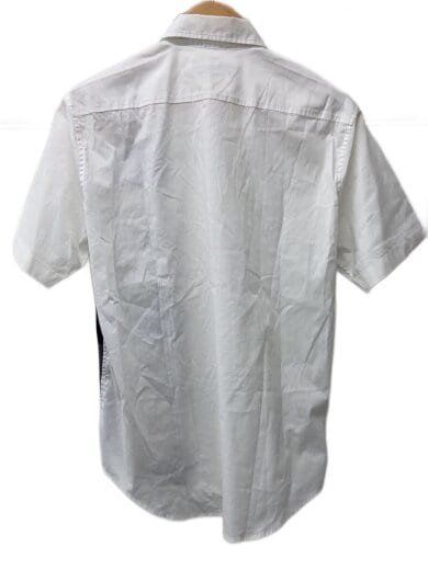 商品画像：半袖シャツ/M/コットン/WHT/無地/51M24-524-02 2