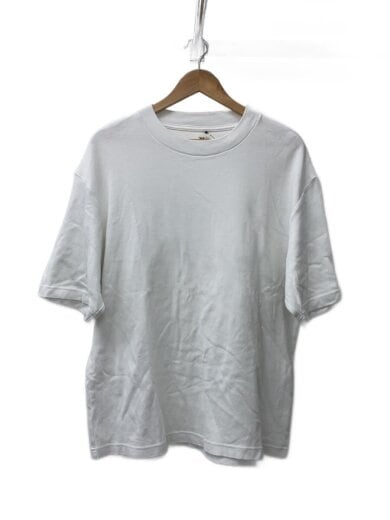商品画像：Tシャツ/M/コットン/WHT/無地/3820900019 1