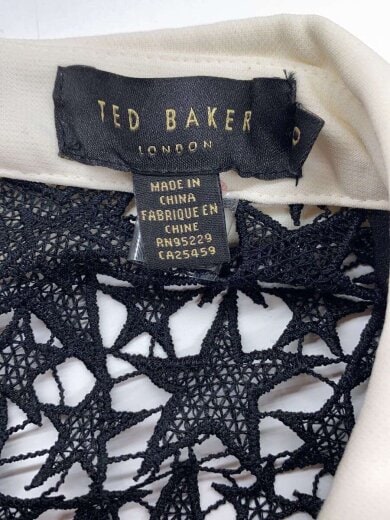 商品画像：長袖ワンピース/O/--/BLK/総柄 3