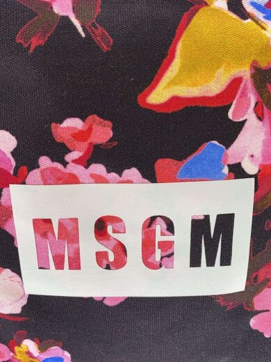 商品画像：トートバッグ/--/BLK/総柄 5