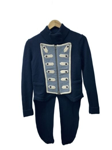 商品画像：ニット・セーター(厚手)/XS/ウール/NVY/F209-7413LMW 1