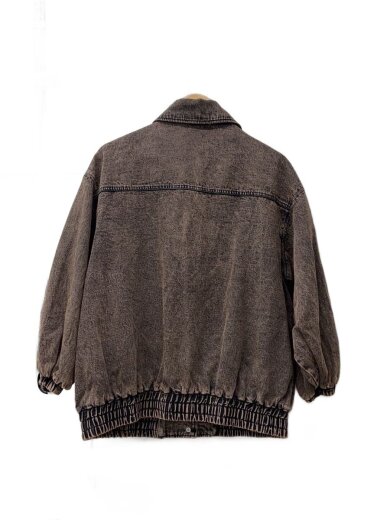 商品画像：ジャケット/FREE/コットン/BRW/無地/IDASH241001 2