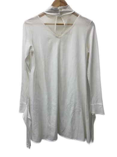 商品画像：長袖ワンピース/40/コットン/WHT 2