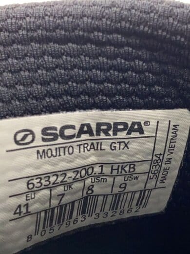 商品画像：MOJITO HIKE GTX/UK7/BLU/ゴアテックス/63322-200 5