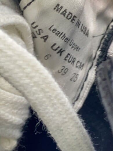 商品画像：レースアップブーツ/25cm/BLK/レザー/8823 5