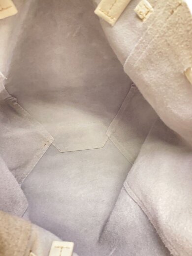 商品画像：トートバッグ/レザー/IVO/無地 6