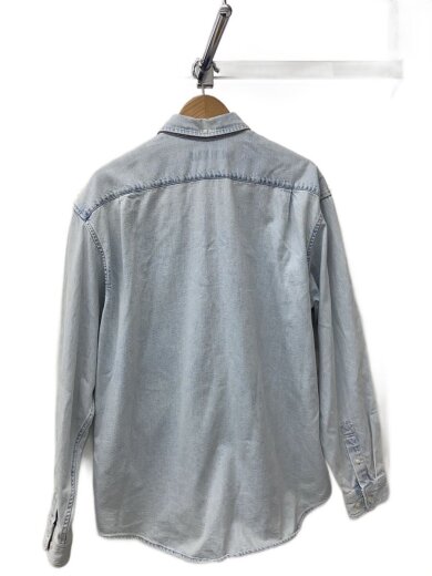 商品画像：長袖シャツ/L/コットン/BLU 2