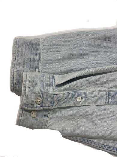 商品画像：長袖シャツ/L/コットン/BLU 6